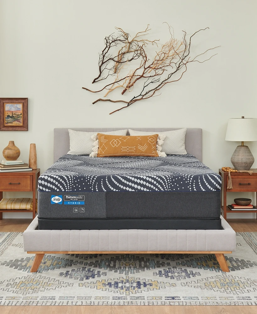 Sealy Posturepedic High Point Hybrid 14" Soft Mattress Set