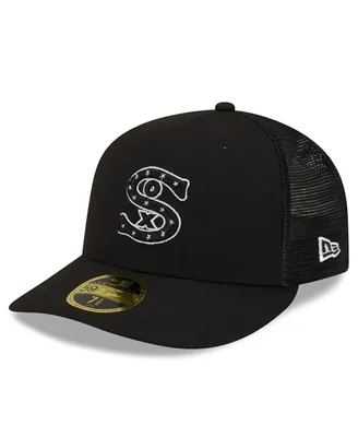 Men's New Era Black Chicago White Sox 2022 Batting Practice Team Low Profile 59FIFTY Fitted Hat