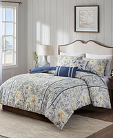Harbor House Livia Oversized Cotton 5-Pc. Duvet Cover Set