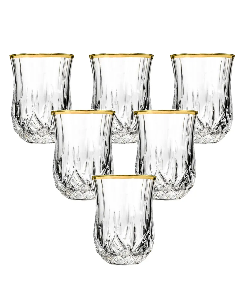 Lorren Home Trends RCR Crystal Highball Glass Set of 6