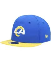 Boys and Girls Infant New Era Royal, Gold Los Angeles Rams My 1st 9FIFTY Adjustable Hat