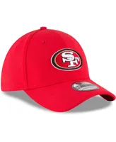 Men's New Era Scarlet San Francisco 49ers Team Classic 39THIRTY Flex Hat