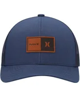 Men's Hurley Navy Fairway Trucker Snapback Hat