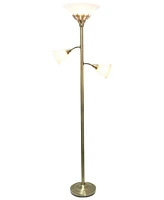 Elegant Designs 3 Light Floor Lamp