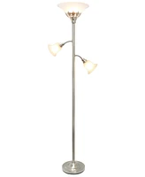 Elegant Designs 3 Light Floor Lamp