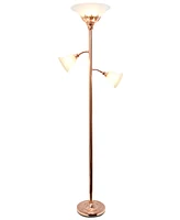 Elegant Designs 3 Light Floor Lamp