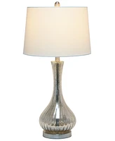Lalia Home Speckled Mercury Tear Drop Table Lamp