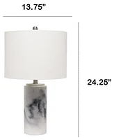 Lalia Home Marbleized Table Lamp