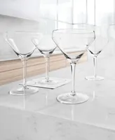 Hotel Collection Clear Martini Glasses, Set of 4, Created for Macy's