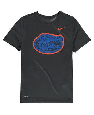 Big Boys Nike Anthracite Florida Gators Legend Travel Performance T-shirt