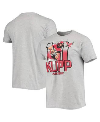 Men's Original Retro Brand Cooper Kupp Heathered Gray Eastern Washington Eagles Player T-shirt