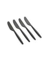 Cambridge Silversmiths Gaze Black Satin Spreaders Set, 4 Piece