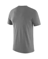 Men's Nike Heathered Gray Michigan State Spartans Team Dna Legend Performance T-shirt