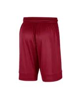 Men's Nike Crimson Oklahoma Sooners Fast Break Team Performance Shorts