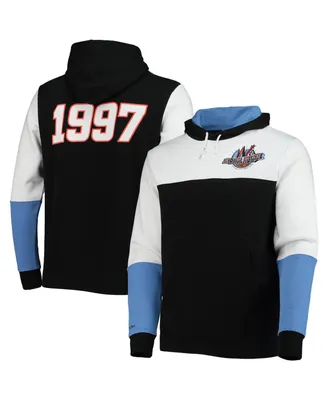 Men's Mitchell & Ness Black Nba Hardwood Classics 1997 All-Star Game Colorblock Fusion Pullover Hoodie