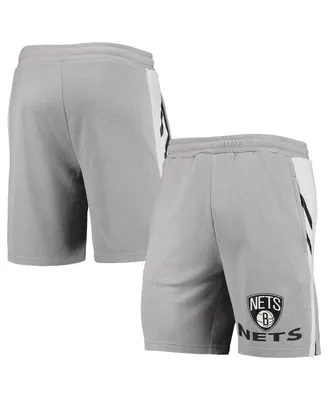 Men's Concepts Sport Gray Brooklyn Nets Stature Shorts