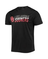 Men's Champion Oklahoma Sooners Slash Stack T-shirt