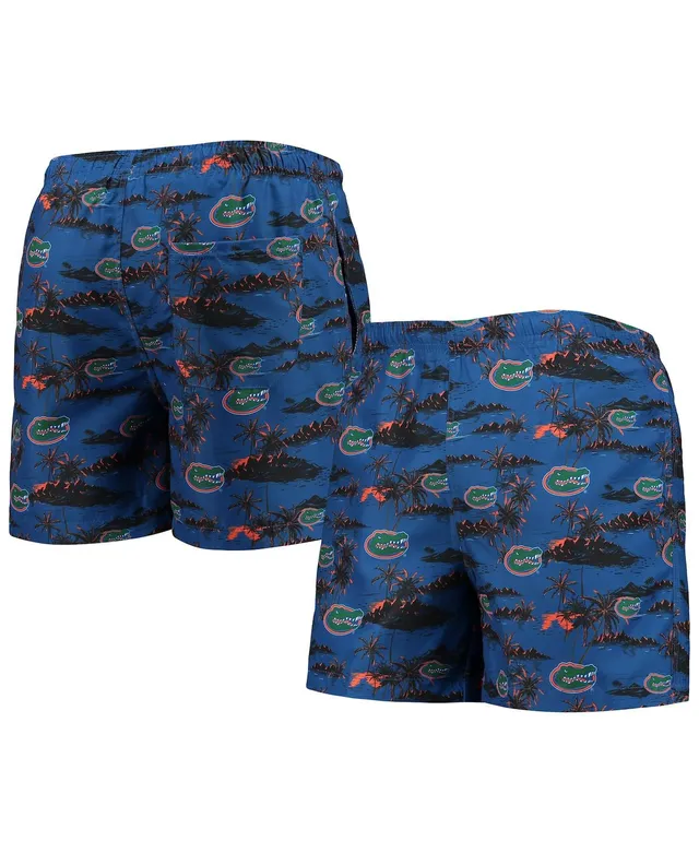 Foco Men's Foco Royal Florida Gators Island Palm Swim Trunks