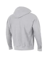 Men's Champion Gray North Carolina A&T Aggies Tall Arch Pullover Hoodie