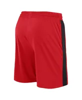 Men's Fanatics Red Portland Trail Blazers 75th Anniversary Downtown Performance Practice Shorts