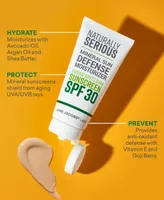 Naturally Serious Mineral Sun Defense Moisturizer Broad Spectrum Sunscreen Spf 30