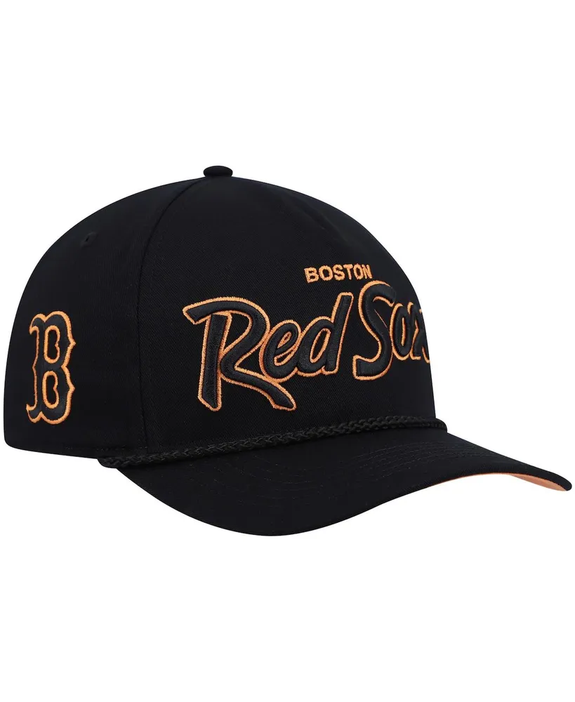 Men's '47 White Boston Red Sox Dark Tropic Hitch Snapback Hat