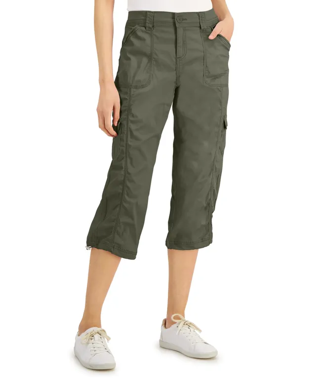 Style & Co Women's Mid-Rise Comfort Waist Capri Pants, Created for