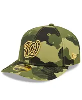 Men's New Era Camo Washington Nationals 2022 Armed Forces Day On-Field Low Profile 59FIFTY Hat