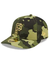 Men's New Era Camo Pittsburgh Pirates 2022 Armed Forces Day On-Field Low Profile 59FIFTY Hat