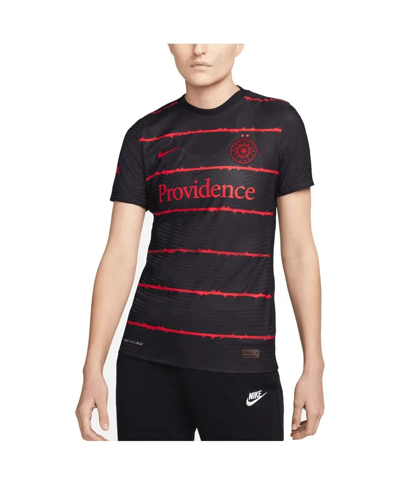 Women's Nike Black Portland Thorns Fc 2021/22 Authentic Home Match Jersey