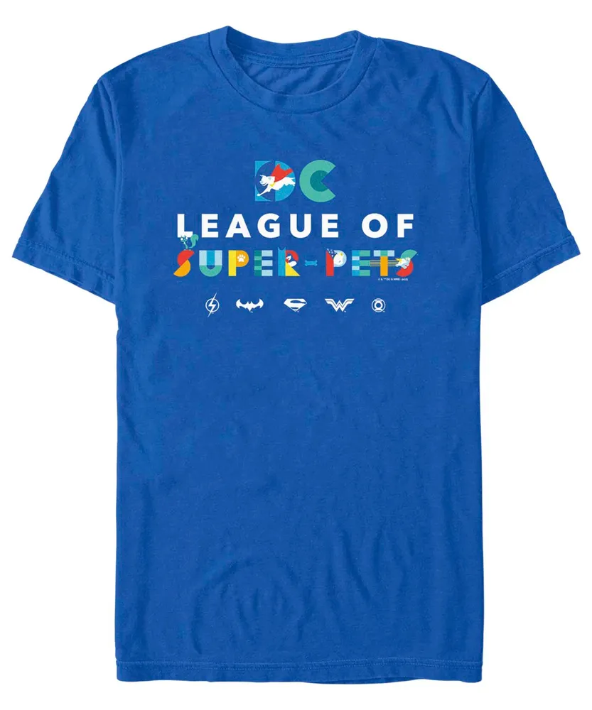 Men's Super Pets League of Short Sleeve T-shirt