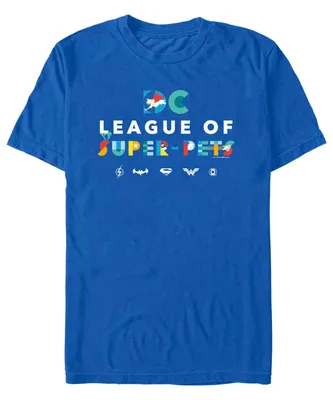 Men's Super Pets League of Short Sleeve T-shirt