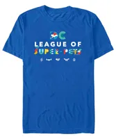 Men's Super Pets League of Short Sleeve T-shirt