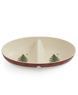 Spode Large 13" Oval Divided Server