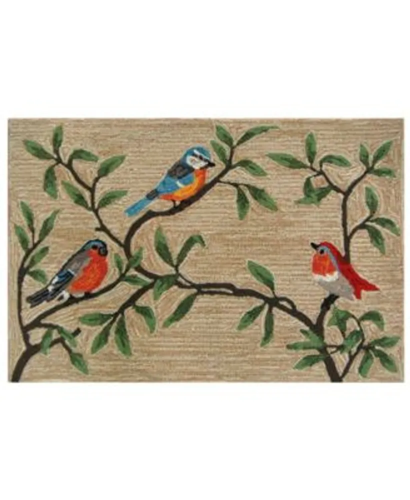 Liora Manne Ravella Birds On Branches Area Rug