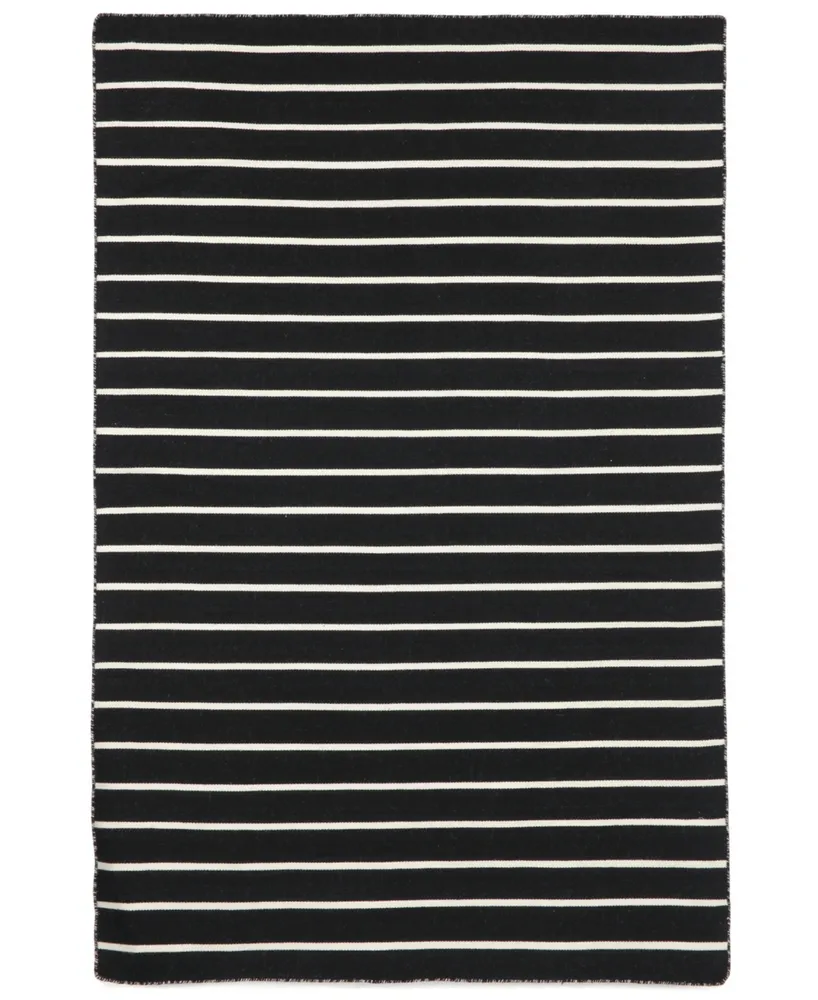 Liora Manne' Sorrento Pinstripe 7'6" x 9'6" Outdoor Area Rug