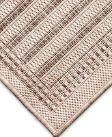 Liora Manne' Malibu Simple Border 4'10" x 7'6" Outdoor Area Rug