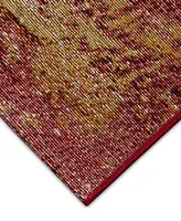 Liora Manne' Marina Lava 3'3" x 4'11" Outdoor Area Rug