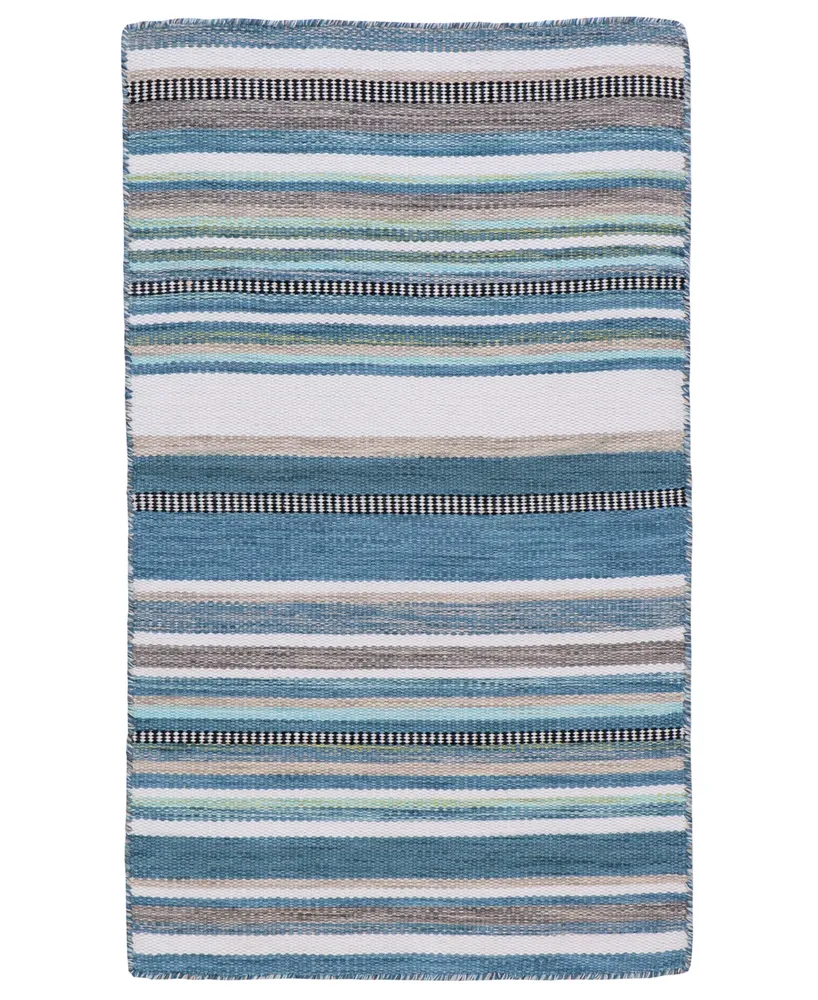 Liora Manne' Sonoma Malibu Stripe 2' x 3' Outdoor Area Rug