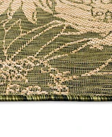 Liora Manne' Carmel Sunflower Field 3'3" x 4'11" Outdoor Area Rug
