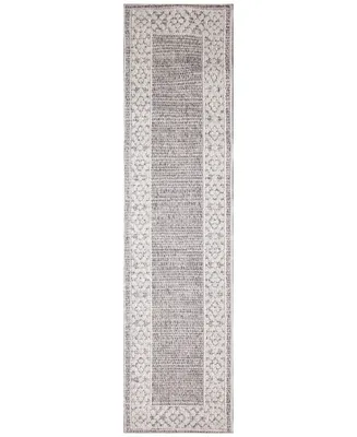 Liora Manne' Dunes Border 1'11" x 7'6" Runner Outdoor Area Rug