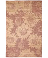 Liora Manne Carmel Sunflower Field Area Rug