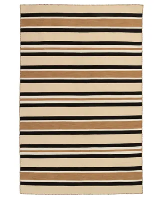 Liora Manne' Sorrento Cabana Stripe 8'3" x 11'6" Outdoor Area Rug