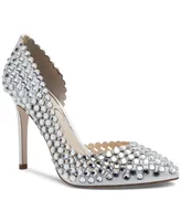 Jessica Simpson Women's Preppi Bridal d'Orsay Pumps