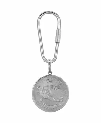 Women's Aquarius Key Fob - Silver