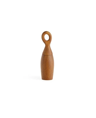 Portables Wood Salt and Pepper Mill, 8"