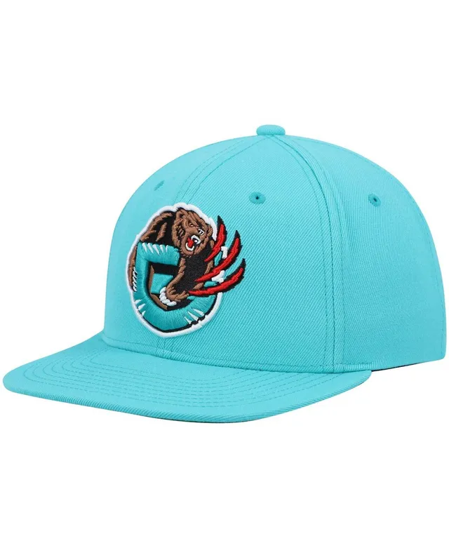 Vancouver Grizzlies Mitchell & Ness Hardwood Classics Core Side Snapback Hat  - Turquoise/Black