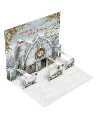 Pop Up Christmas Cards the Lord is My Shepard