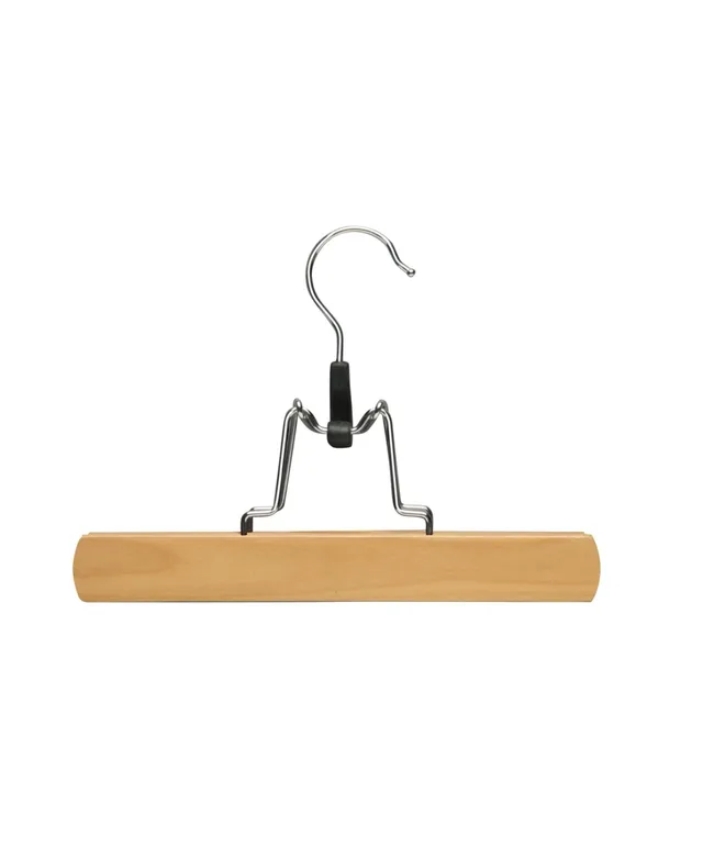 Lifemaster Tough Long Lasting Solid Maple Wooden Clothes Hangers