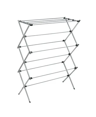 Oversize Collapsible Clothes Drying Rack - Silver